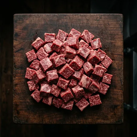 Diced Beef