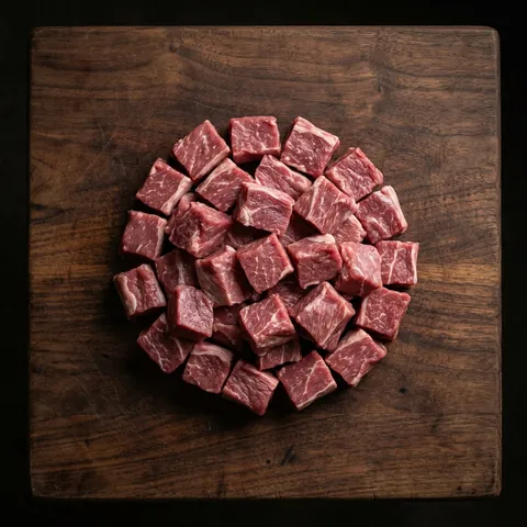 Diced Lamb