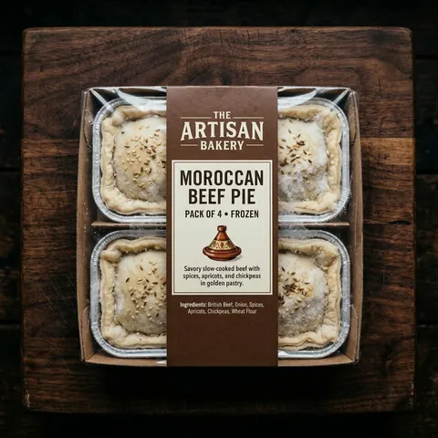 Moroccan Beef Pie (Pack of 4)