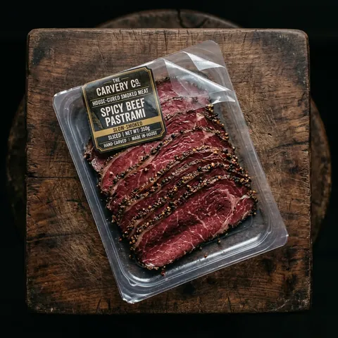Spicy Beef Pastrami (350g packet)